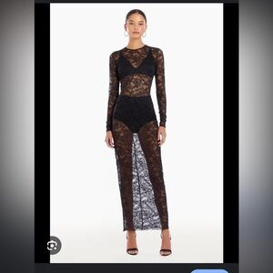 Amanda Uprichard Charli lace dress. Size XS. NWT